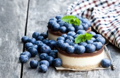 موقع يافا اليوم  - ميني تشيز كيك البلوبيري.. صحتين